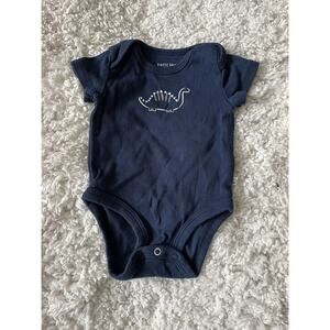 Petit Lem Baby Sz. 3 Mo. One Pc. dinosaur Snap Tee. Cute, Great Shape